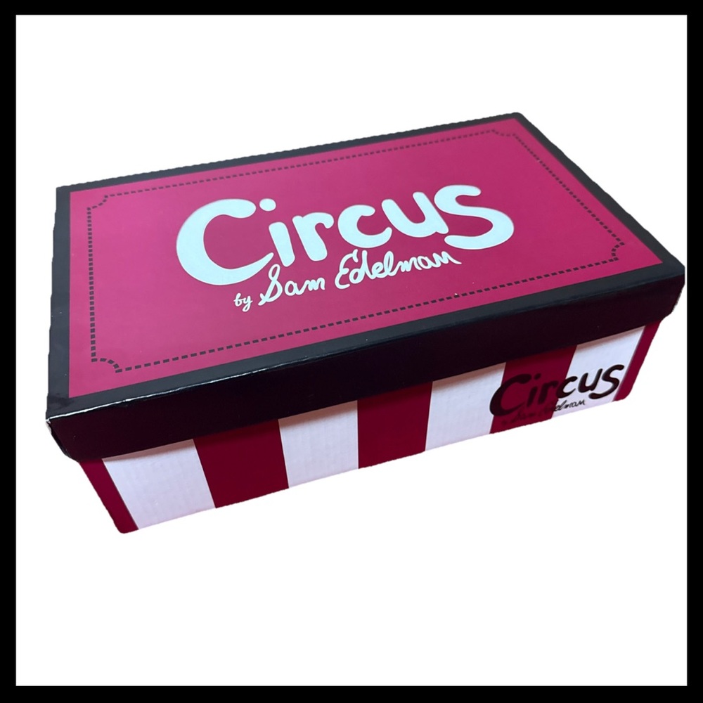 Circus By Sam Edelman Empty Shoe Replacement Box 12x 7.25x 4” Multicolor Striped